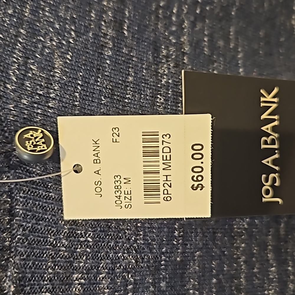 NWT Jos A‎ Bank Men's Crew Neck Sweater Medium - Picture 3 of 3